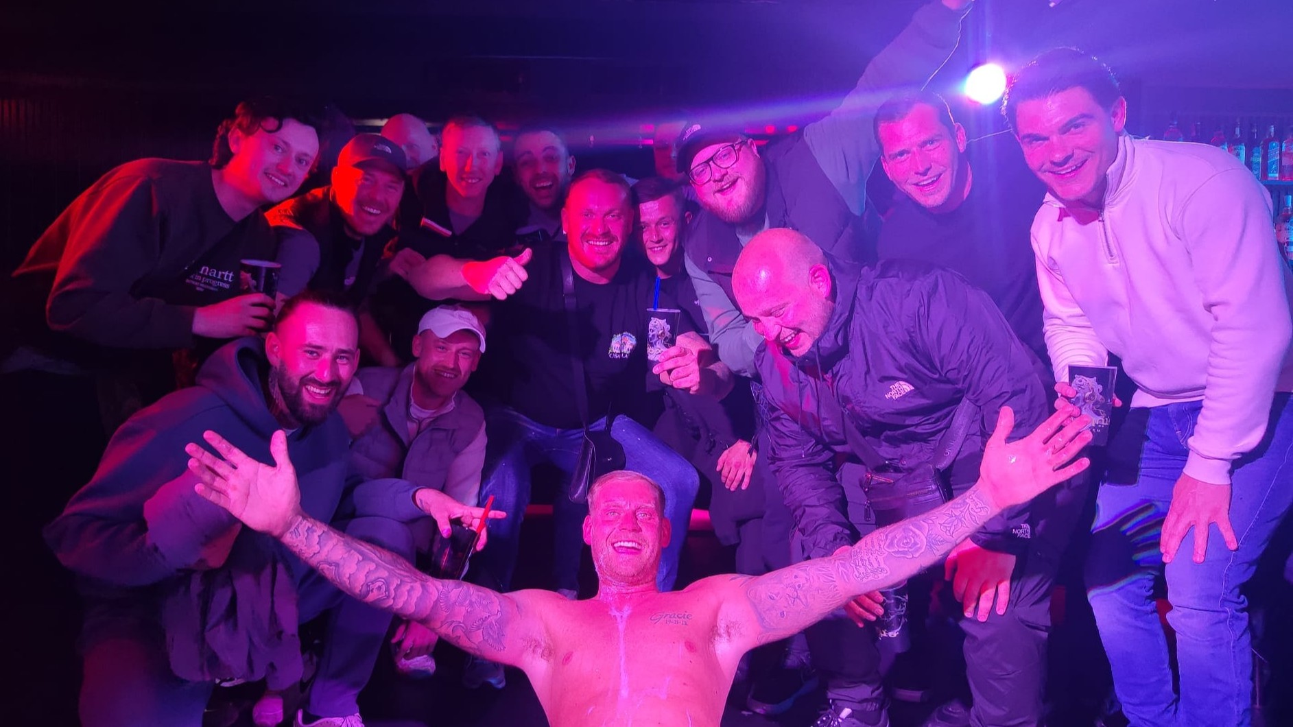 stag group night out in benidorm